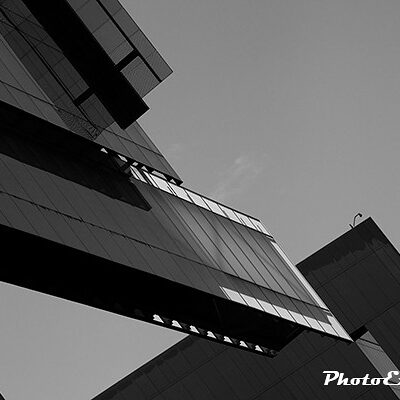 Sky-corners — Architecture series, photograph by Jaia Papitz