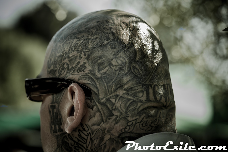 Tatoo-left — Characters on the go series, photograph by Jaia Papitz