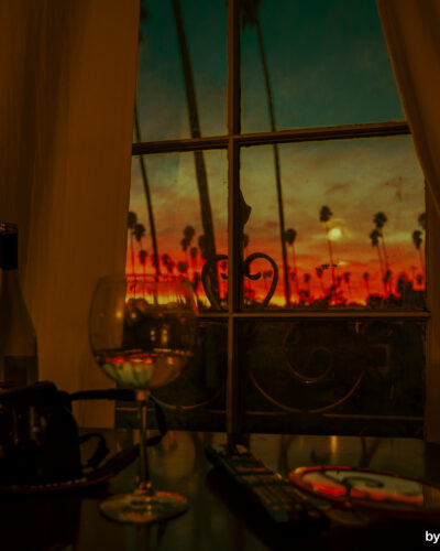 A sip — Cityscape series, photograph by Jaia Papitz