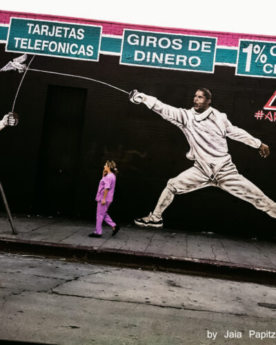 Hooves's Duel — Cityscape series, photograph by Jaia Papitz