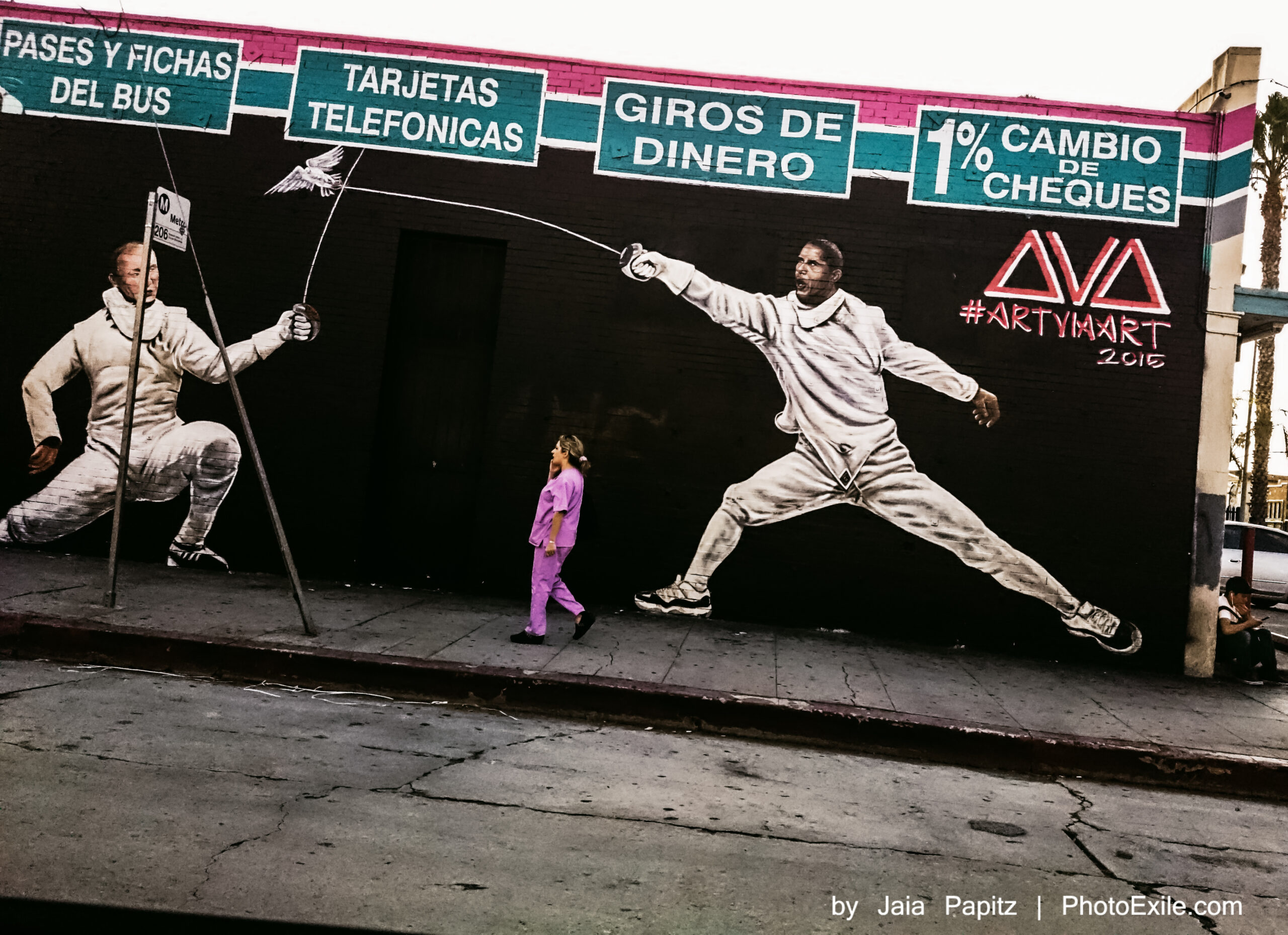 Hooves's Duel — Cityscape series, photograph by Jaia Papitz