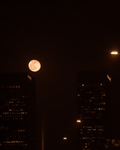 Mooned — Cityscape series, photograph by Jaia Papitz
