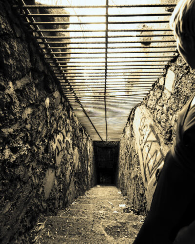 Stairwell — Impromptu series, photograph by Jaia Papitz