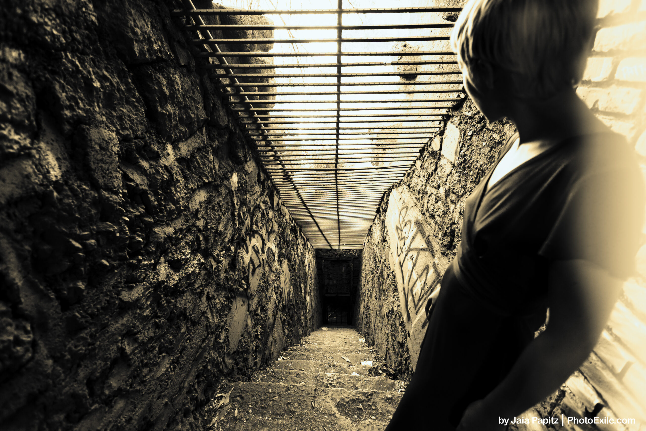 Stairwell — Impromptu series, photograph by Jaia Papitz