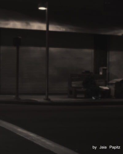 Run -Coinless 1271 — Impromptu series, photograph by Jaia Papitz