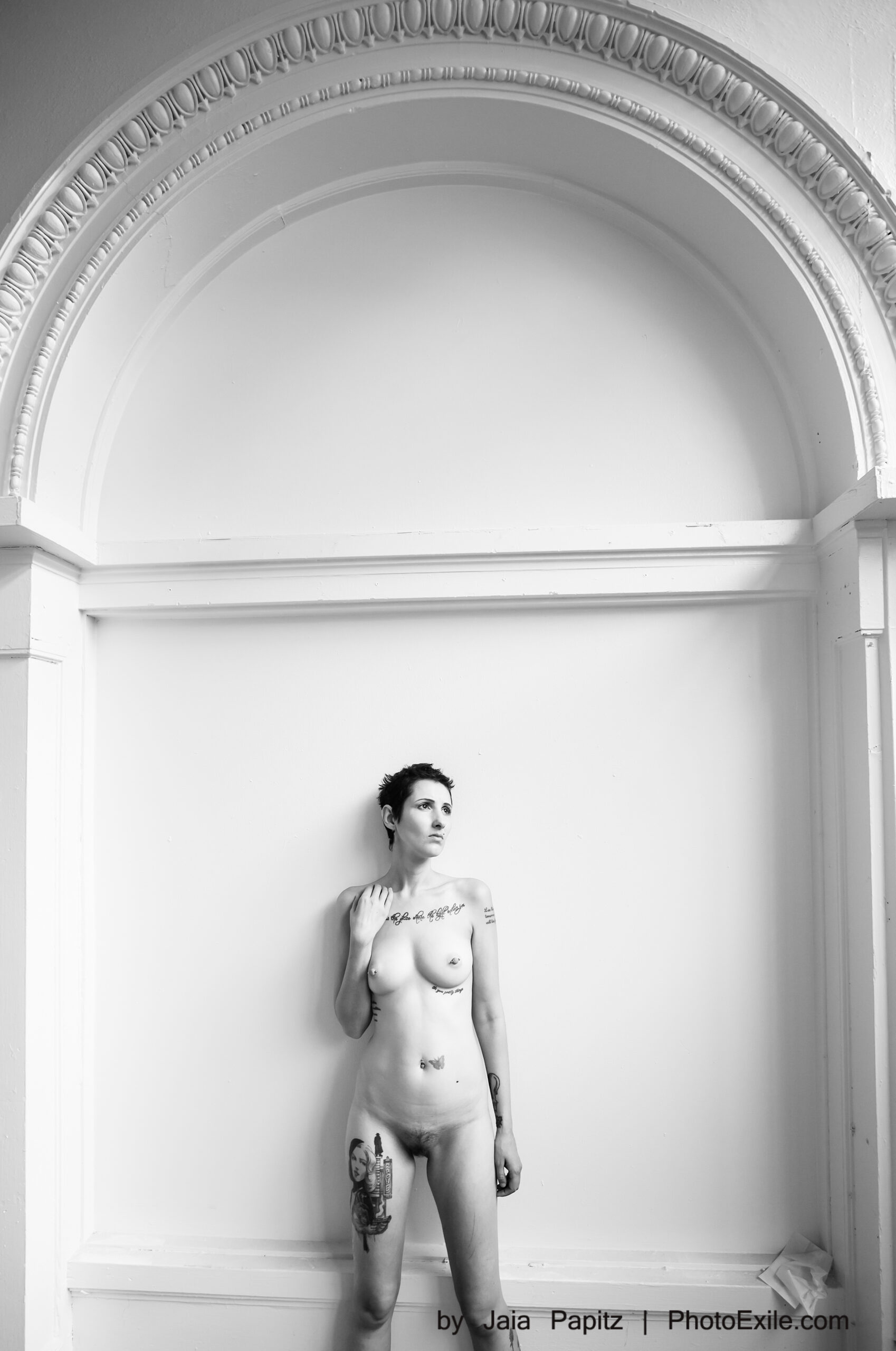 Restatued — Nude series, photograph by Jaia Papitz