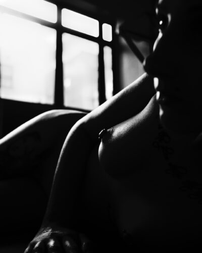 Light Touch — Nude series, photograph by Jaia Papitz