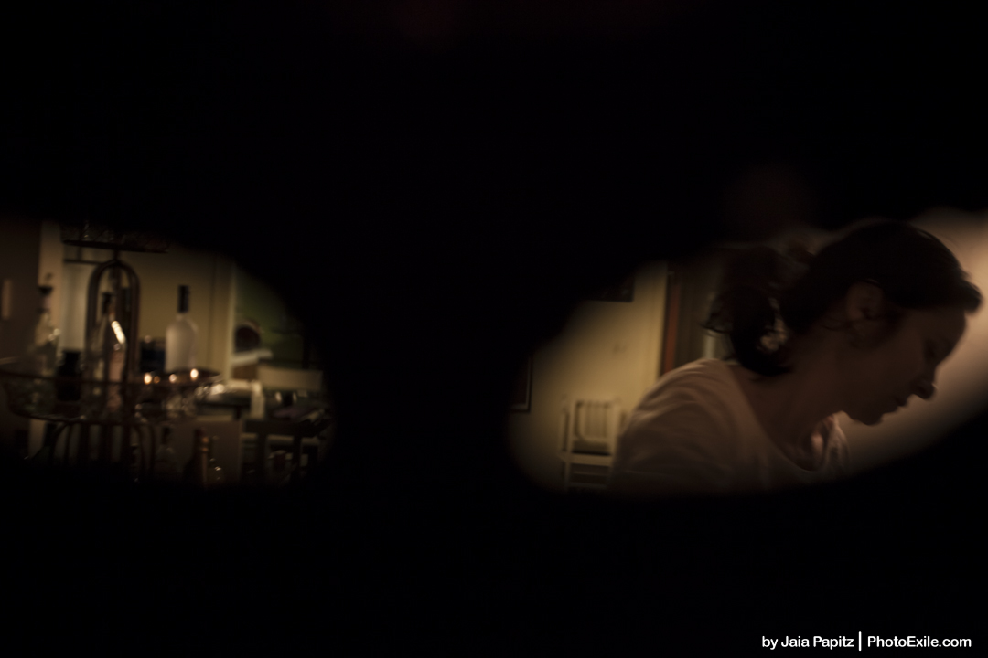 Masked-mundane — Other People series, photograph by Jaia Papitz
