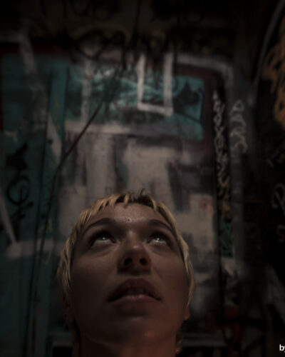 From-below — Other People series, photograph by Jaia Papitz