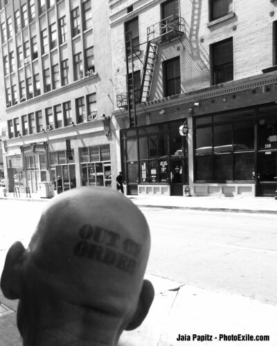 First prototype was a smashing hit. 8-9 billion pcs are successfully out :) #streetstyle #dtla — Other People series, photograph by Jaia Papitz