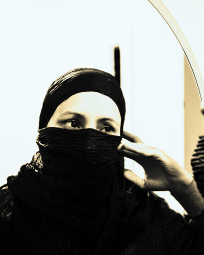 Veiled-Eyes — Other People series, photograph by Jaia Papitz