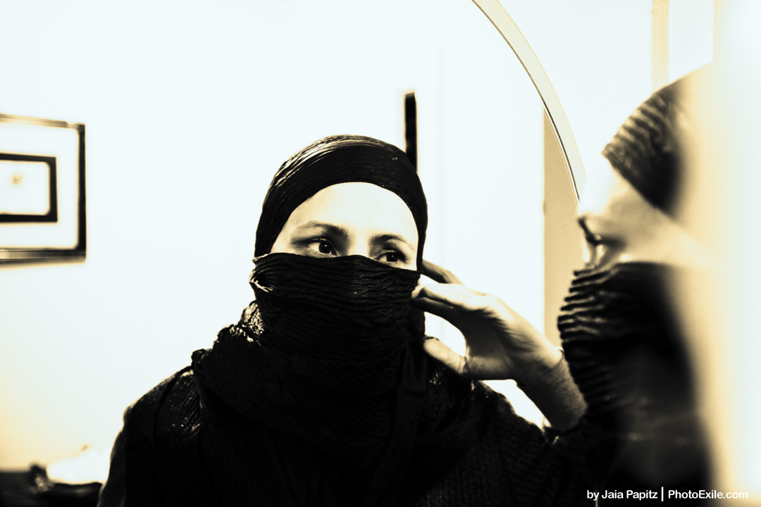 Veiled-Eyes — Other People series, photograph by Jaia Papitz