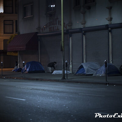 Mundane-Camping — Parallel settlements series, photograph by Jaia Papitz